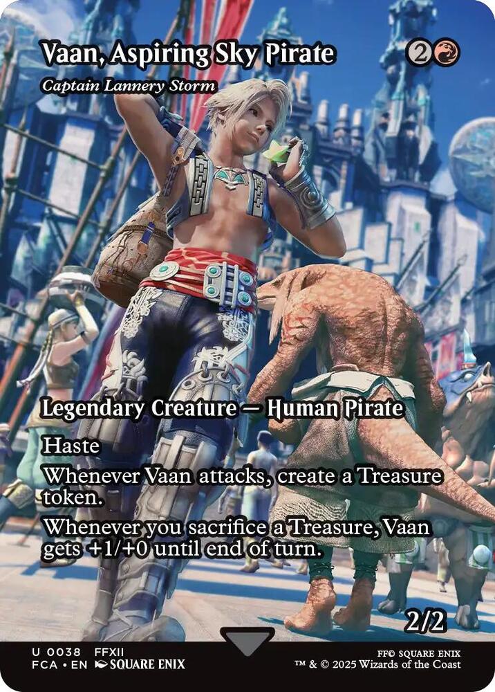 Vaan, Aspiring Sky Pirate - Captain Lannery Storm (Showcase) (38) [Final Fantasy: Through the Ages]