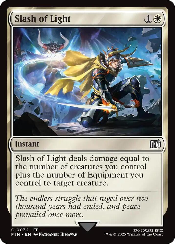 Slash of Light (32) [Final Fantasy]