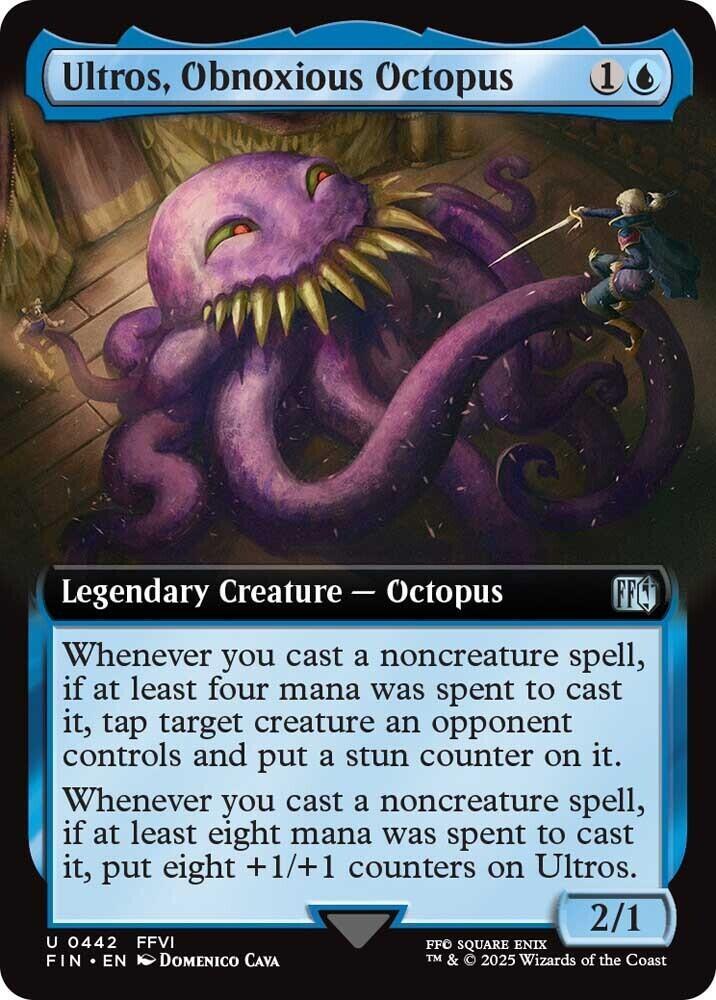 Ultros, Obnoxious Octopus (Extended Art) (442) [Final Fantasy]