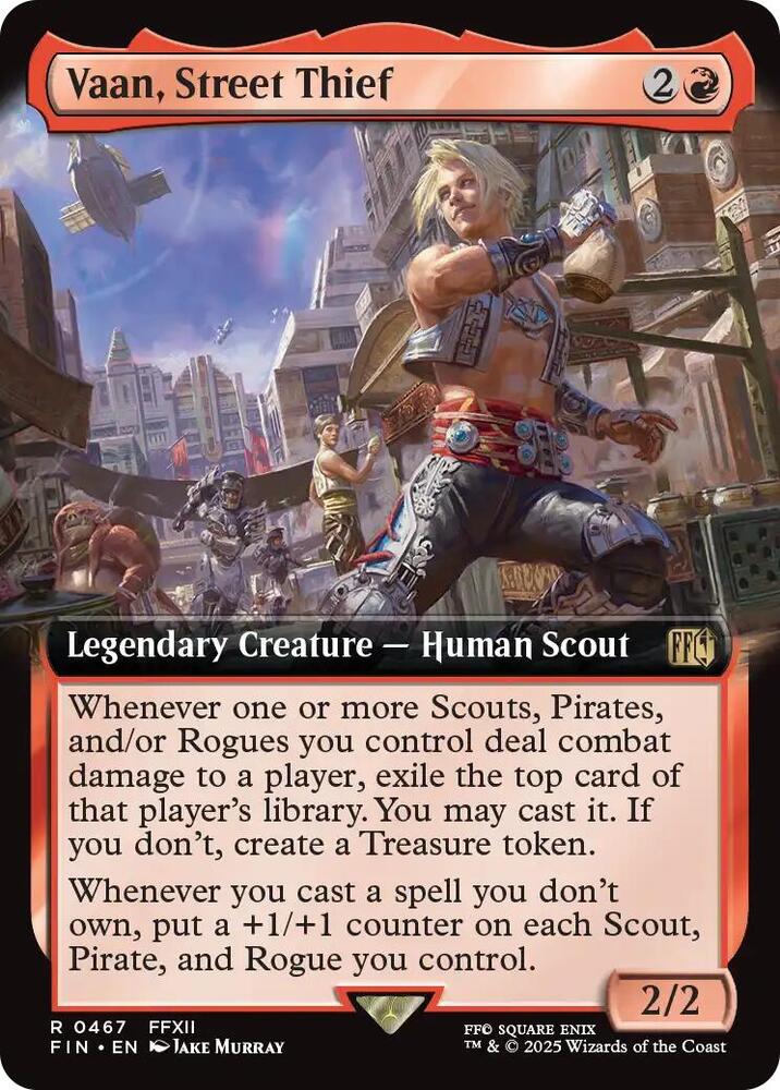 Vaan, Street Thief (Extended Art) (467) [Final Fantasy]