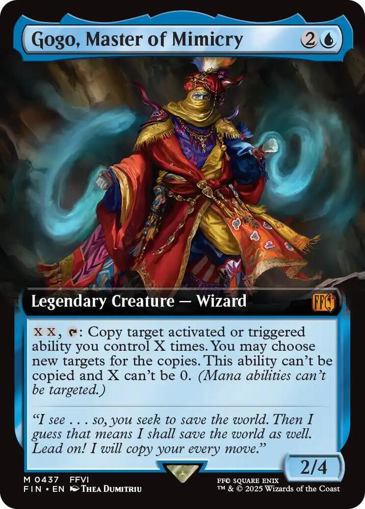 Gogo, Master of Mimicry (Extended Art) (437) [Final Fantasy]