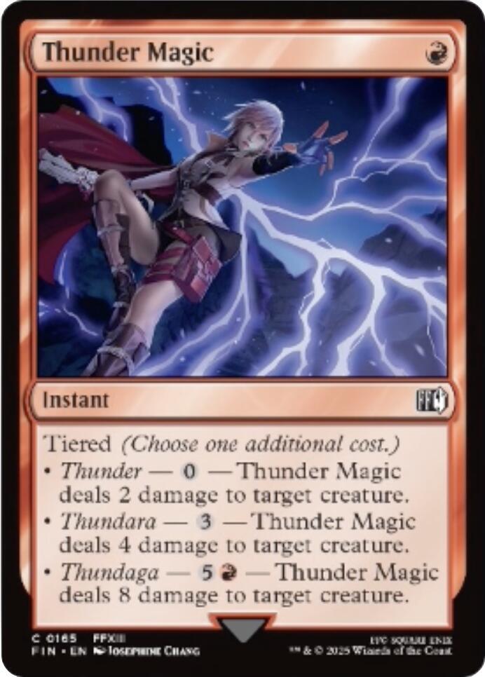 Thunder Magic (165) [Final Fantasy]