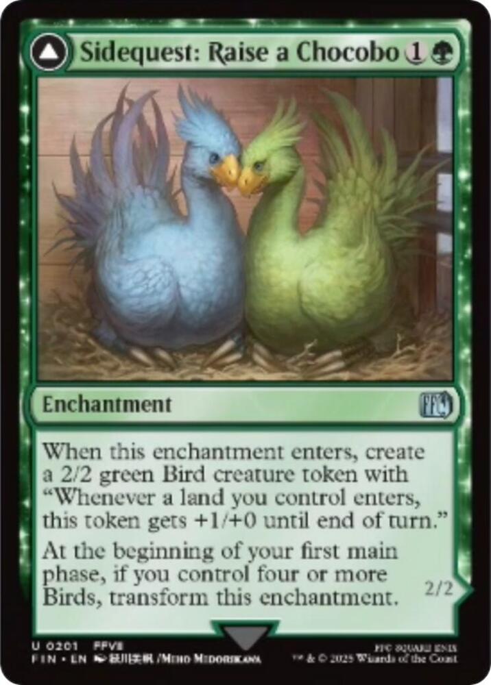 Sidequest: Raise a Chocobo (201) [Final Fantasy]
