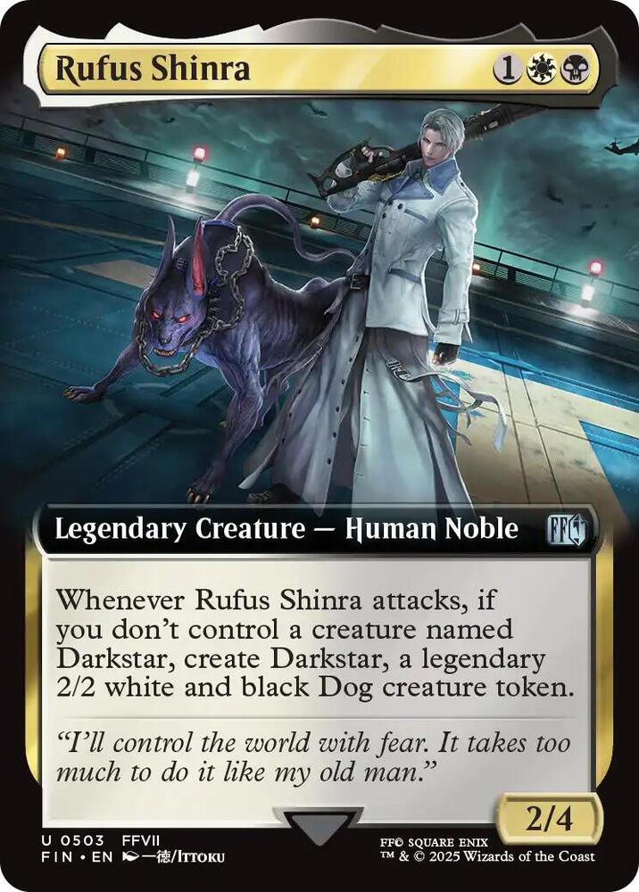 Rufus Shinra (Extended Art) (503) [Final Fantasy]