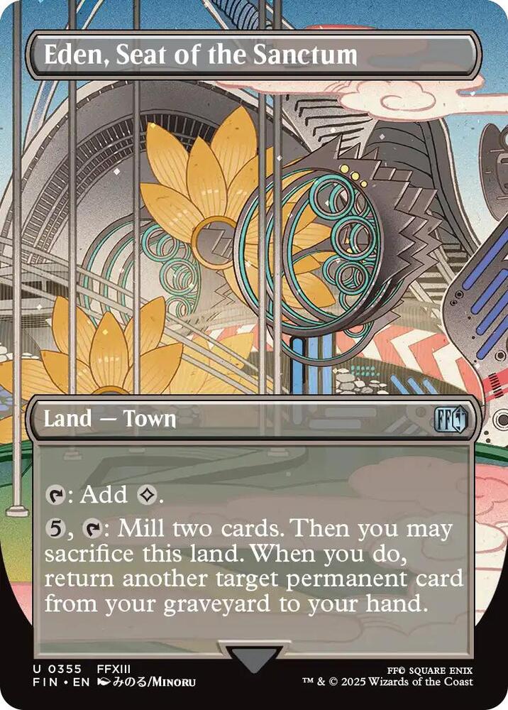 Eden, Seat of the Sanctum (Borderless) (355) [Final Fantasy]