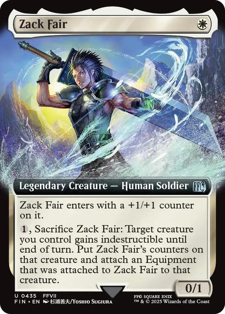 Zack Fair (Extended Art) (435) [Final Fantasy]