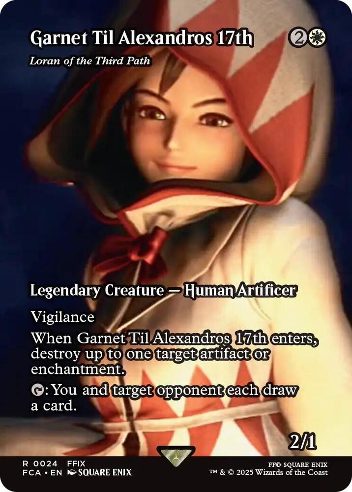 Garnet Til Alexandros 17th - Loran of the Third Path (Showcase) (24) [Final Fantasy: Through the Ages]