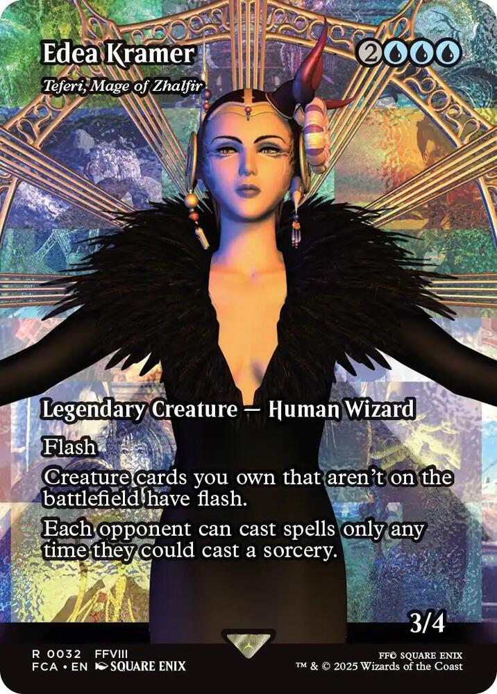 Edea Kramer - Teferi, Mage of Zhalfir (Showcase) (32) [Final Fantasy: Through the Ages]