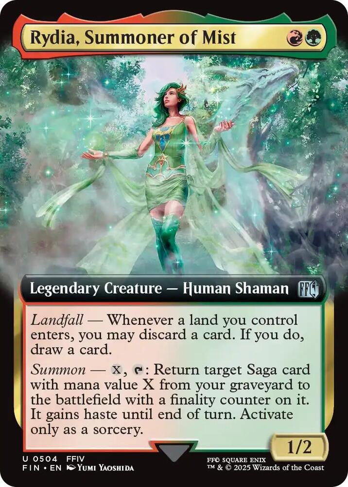 Rydia, Summoner of Mist (Extended Art) (504) [Final Fantasy]