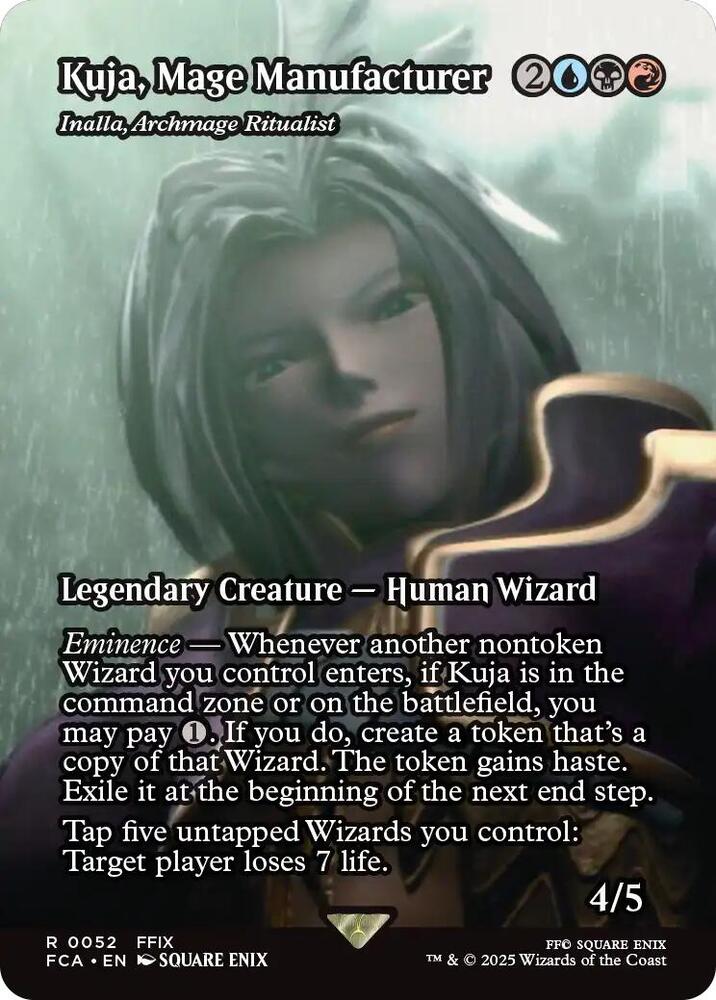 Kuja, Mage Manufacturer - Inalla, Archmage Ritualist (Showcase) (52) [Final Fantasy: Through the Ages]