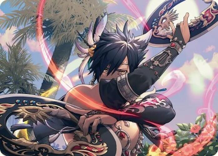 Dancer's Chakrams Art Card (24) [Final Fantasy Art Series]