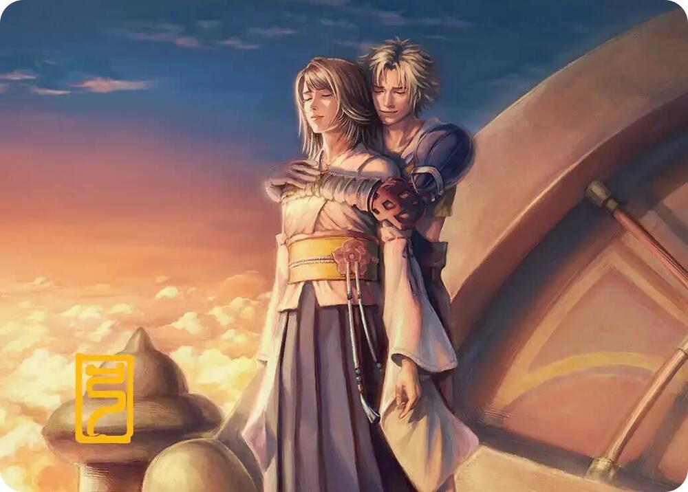 Farewell Art Card (Gold-Stamped Signature) (31) [Final Fantasy Art Series]