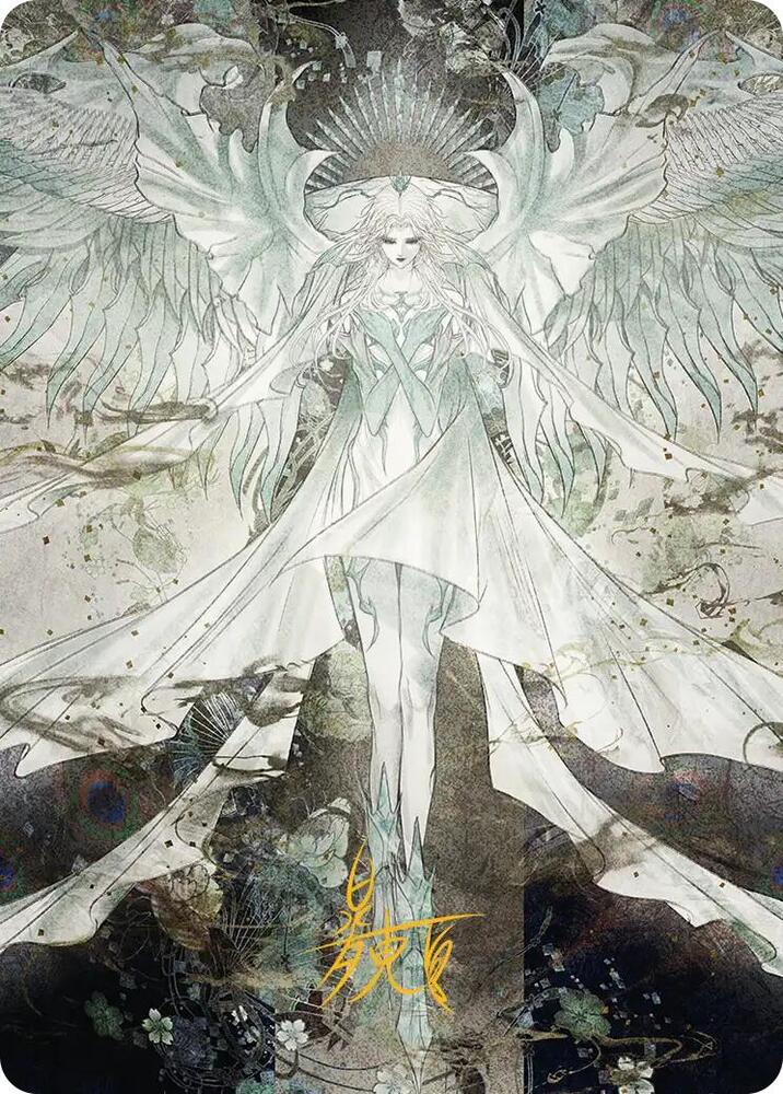 Hydaelyn, the Mothercrystal Art Card (Gold-Stamped Signature) (34) [Final Fantasy Art Series]