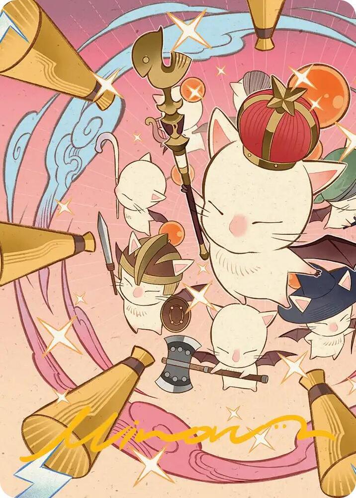 Summon: Good King Mog XII Art Card (Gold-Stamped Signature) (41) [Final Fantasy Art Series]