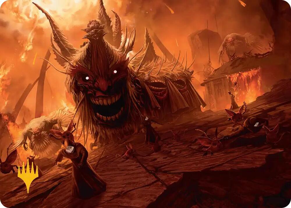 The Final Days Art Card (Gold-Stamped Planeswalker Symbol) (6) [Final Fantasy Art Series]