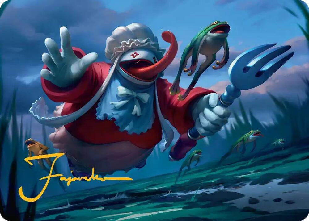 Quina, Qu Gourmet Art Card (Gold-Stamped Signature) (11) [Final Fantasy Art Series]