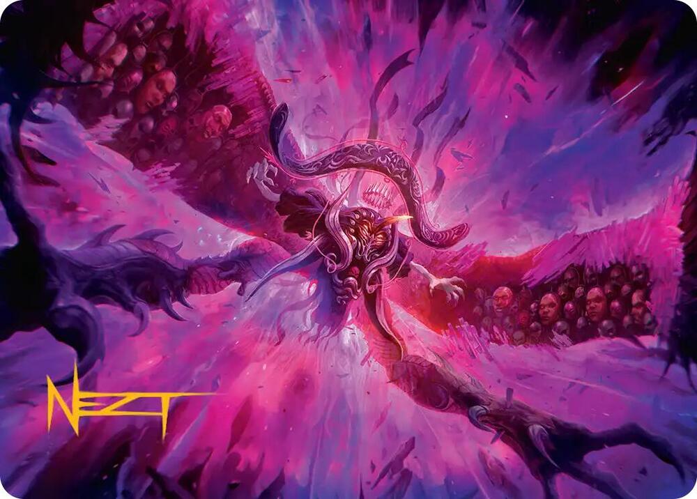 Hades, Sorcerer of Eld Art Card (Gold-Stamped Signature) (12) [Final Fantasy Art Series]