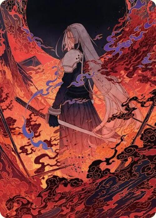 Nibelheim Aflame Art Card (35) [Final Fantasy Art Series]