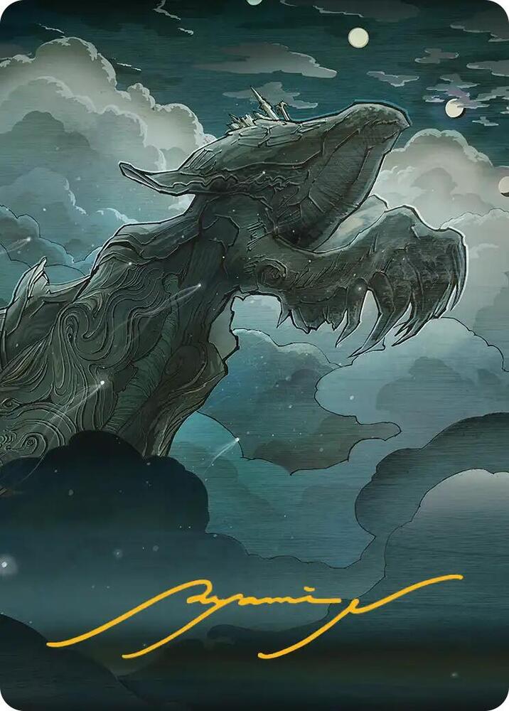 Sin, Spira's Punishment Art Card (Gold-Stamped Signature) (36) [Final Fantasy Art Series]