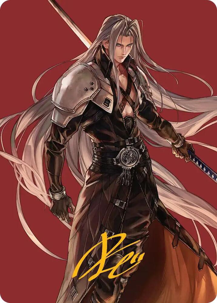 Sephiroth, Fabled SOLDIER Art Card (Gold-Stamped Signature) (44) [Final Fantasy Art Series]