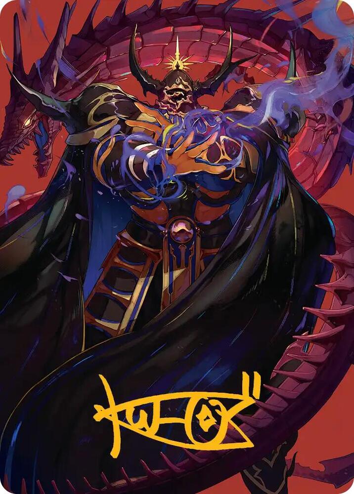 Golbez, Crystal Collector Art Card (Gold-Stamped Signature) (45) [Final Fantasy Art Series]