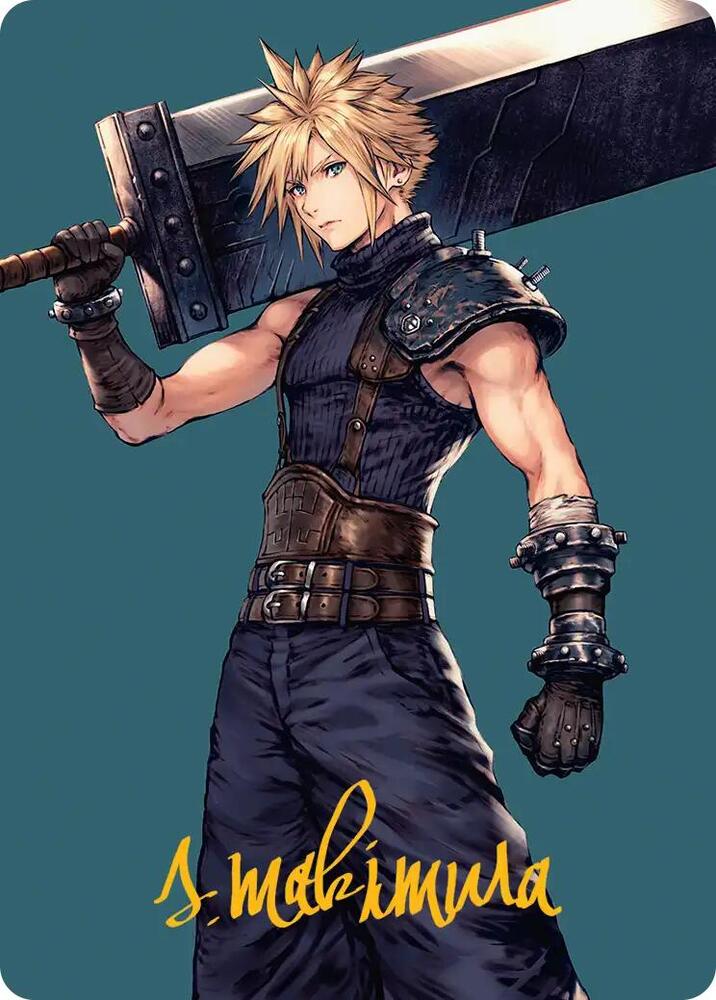 Cloud, Ex-SOLDIER Art Card (Gold-Stamped Signature) (50) [Final Fantasy Art Series]
