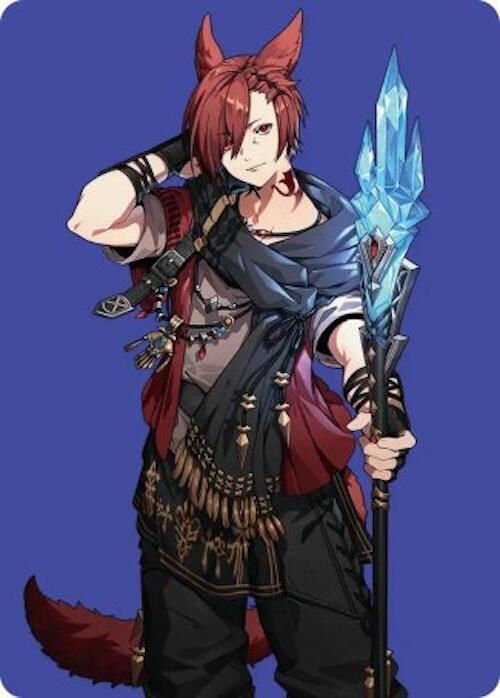 G'raha Tia, Scion Reborn Art Card (51) [Final Fantasy Art Series]