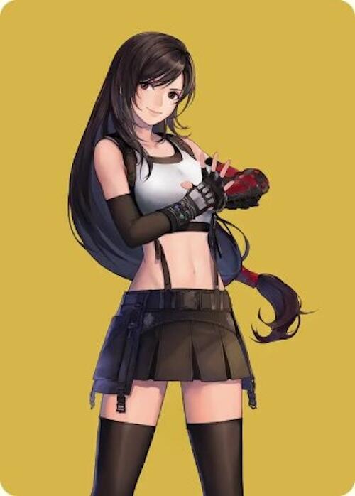 Tifa, Martial Artist Art Card (52) [Final Fantasy Art Series]