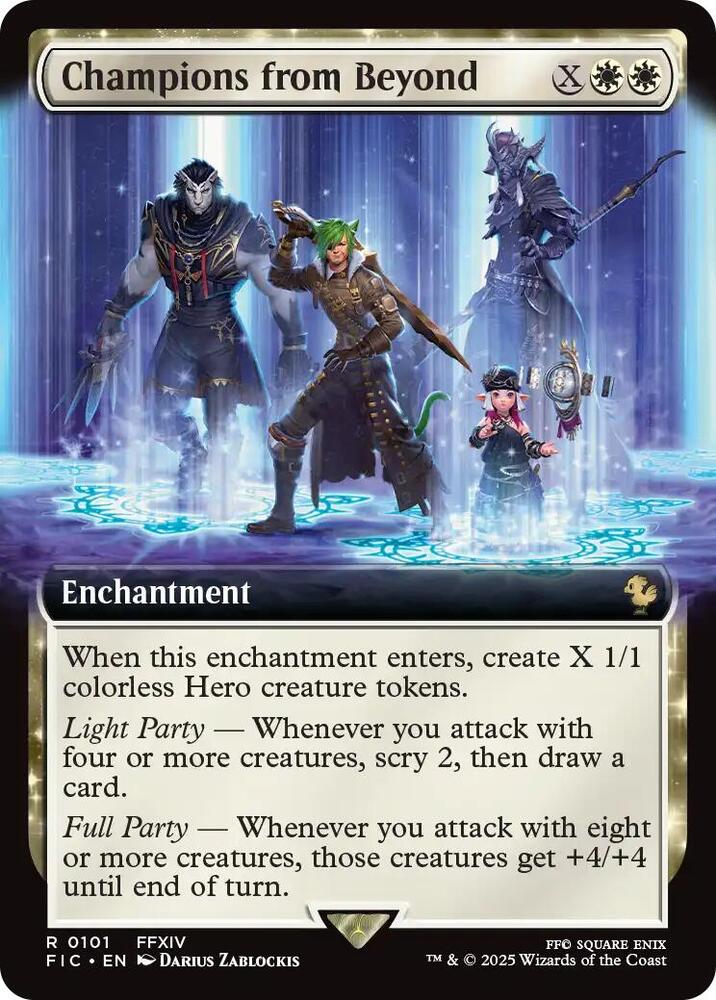 Champions from Beyond (Extended Art) (101) [Final Fantasy Commander]