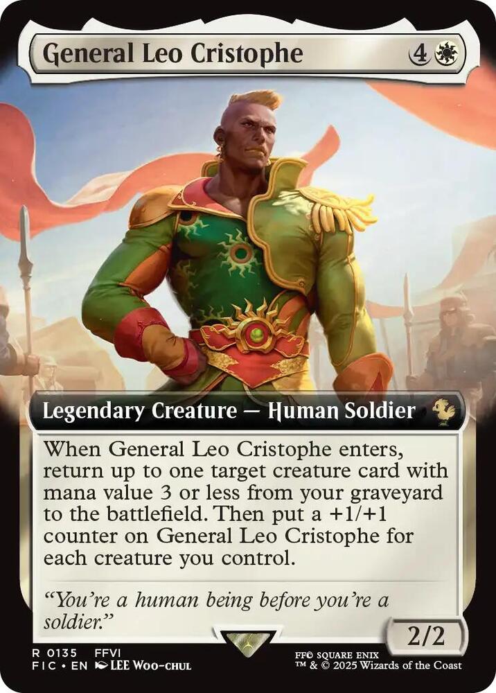 General Leo Cristophe (Extended Art) (135) [Final Fantasy Commander]