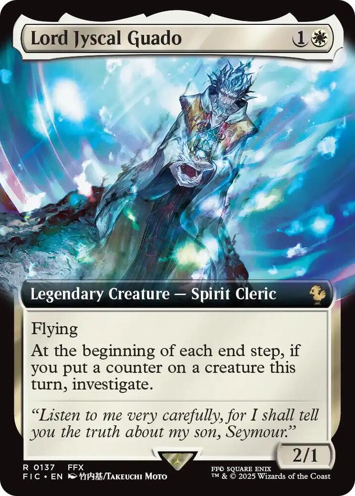 Lord Jyscal Guado (Extended Art) (137) [Final Fantasy Commander]