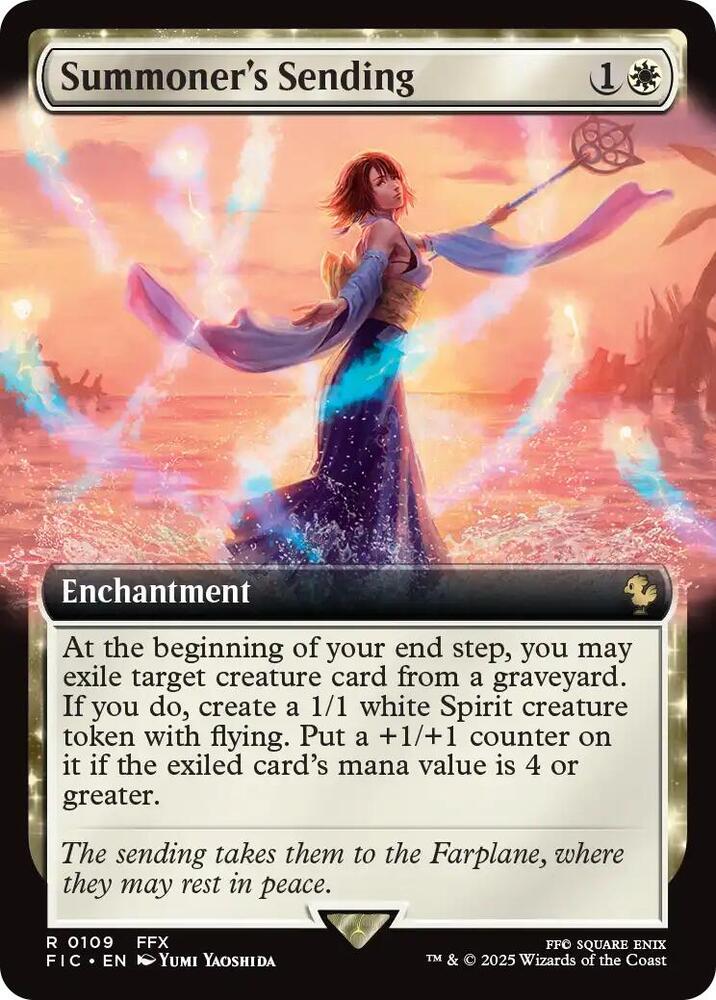 Summoner's Sending (Extended Art) (109) [Final Fantasy Commander]