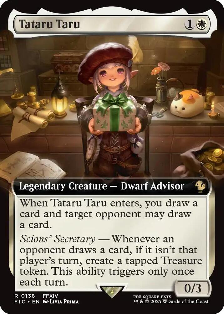 Tataru Taru (Extended Art) (138) [Final Fantasy Commander]