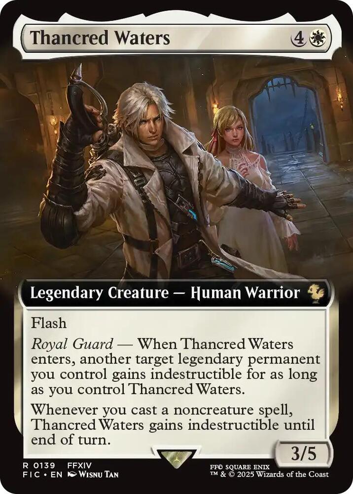 Thancred Waters (Extended Art) (139) [Final Fantasy Commander]