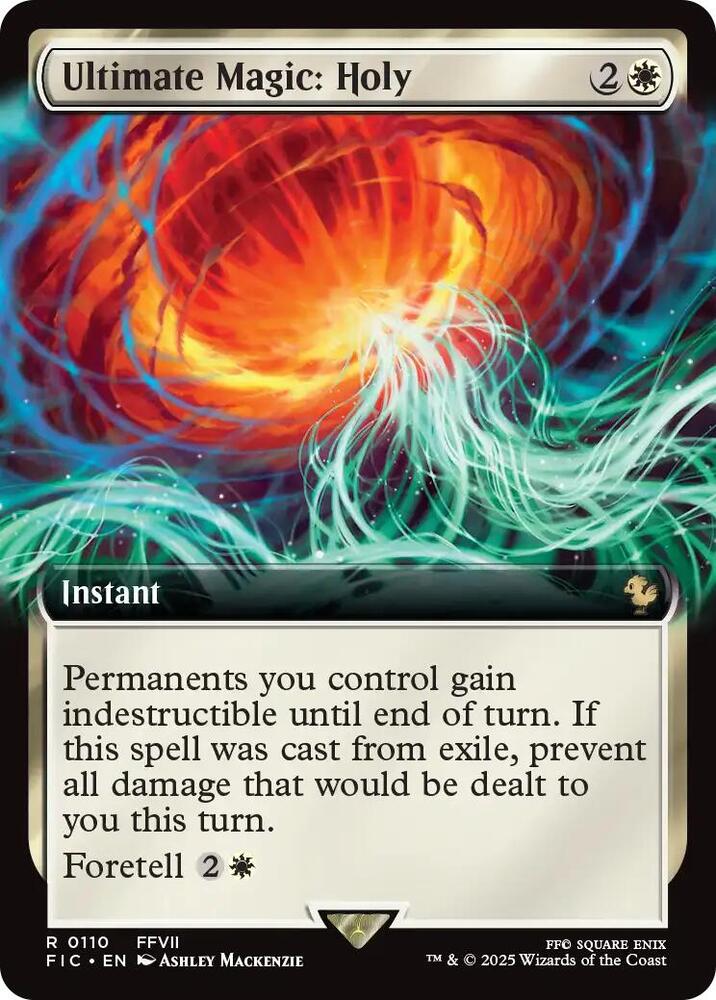 Ultimate Magic: Holy (Extended Art) (110) [Final Fantasy Commander]