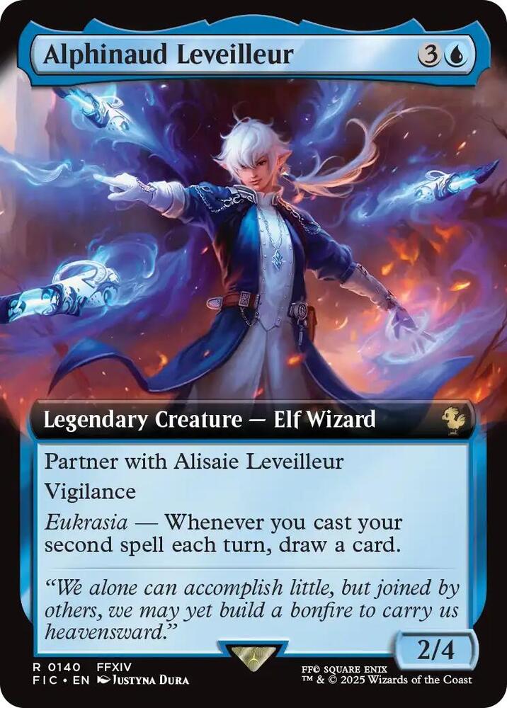 Alphinaud Leveilleur (Extended Art) (140) [Final Fantasy Commander]