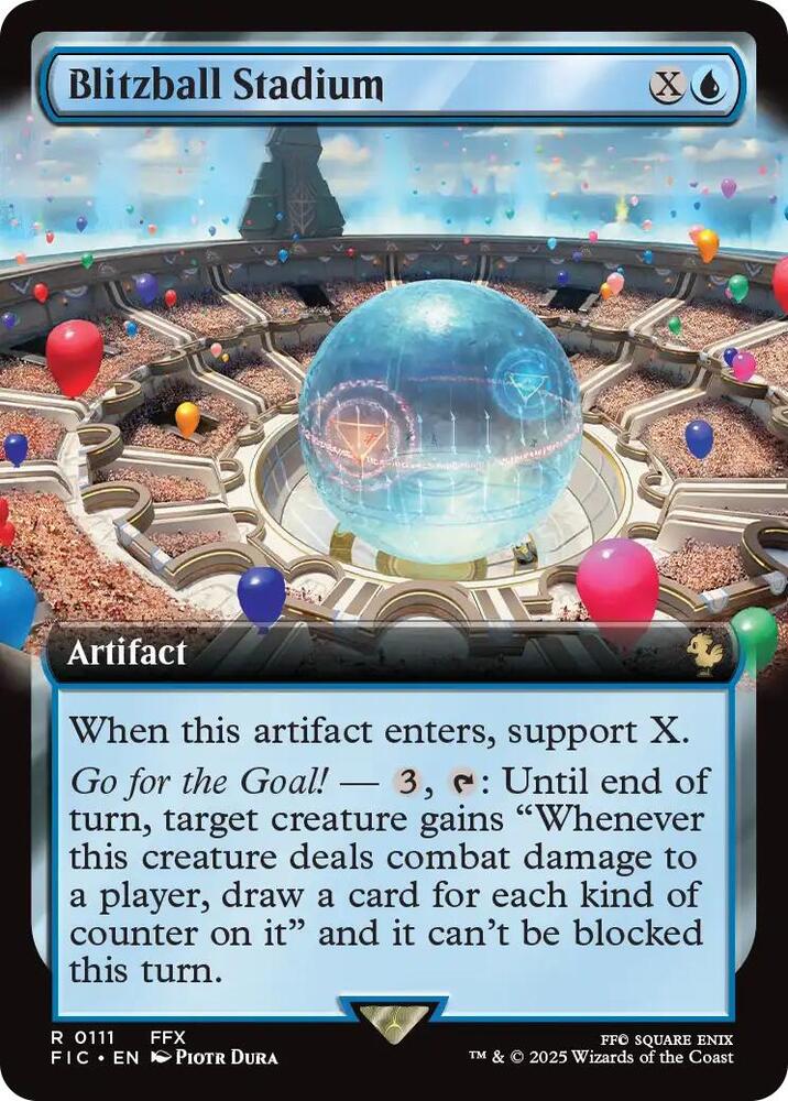 Blitzball Stadium (Extended Art) (111) [Final Fantasy Commander]