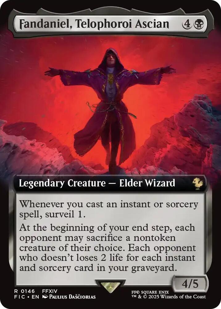 Fandaniel, Telophoroi Ascian (Extended Art) (146) [Final Fantasy Commander]