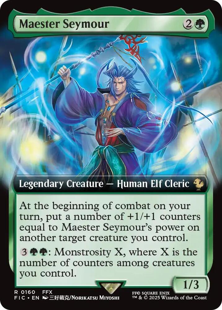 Maester Seymour (Extended Art) (160) [Final Fantasy Commander]