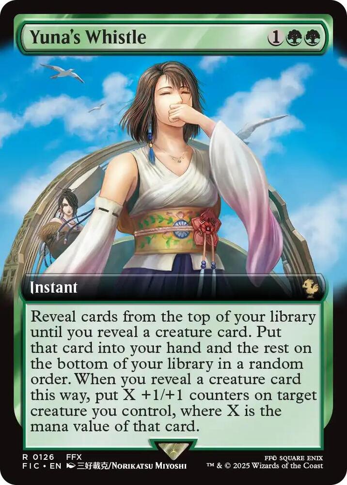 Yuna's Whistle (Extended Art) (126) [Final Fantasy Commander]
