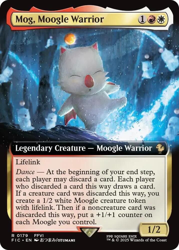 Mog, Moogle Warrior (Extended Art) (179) [Final Fantasy Commander]