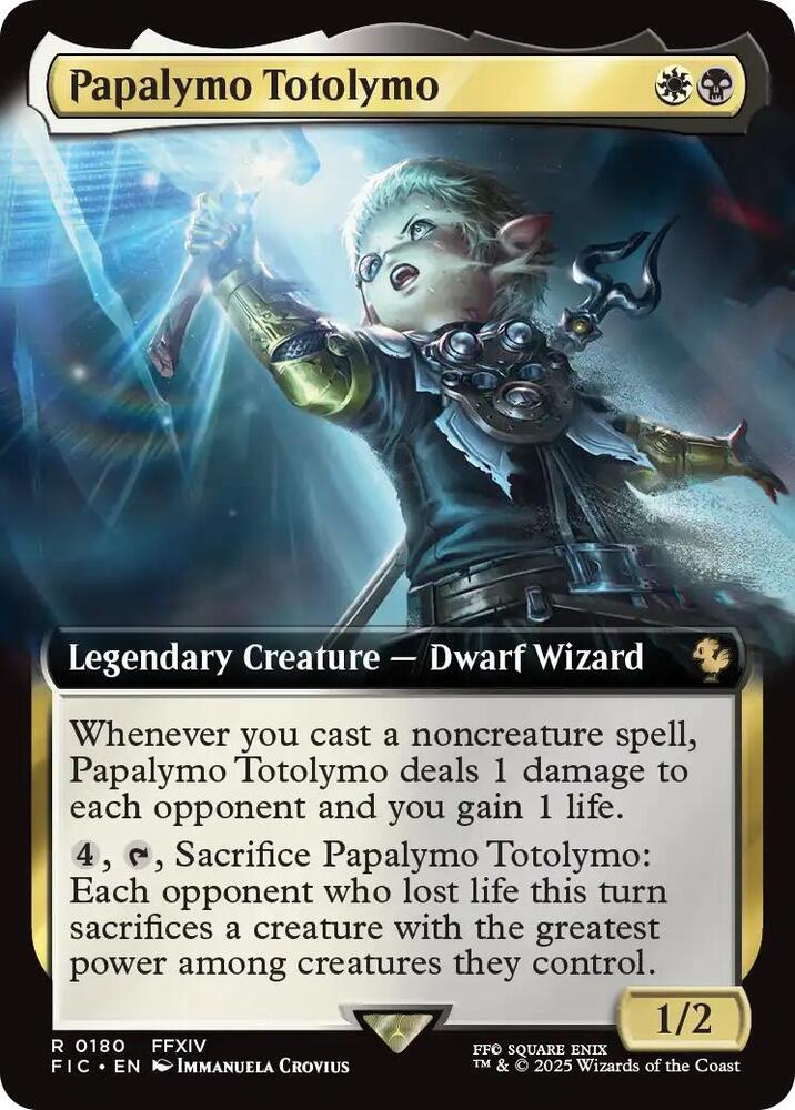 Papalymo Totolymo (Extended Art) (180) [Final Fantasy Commander]