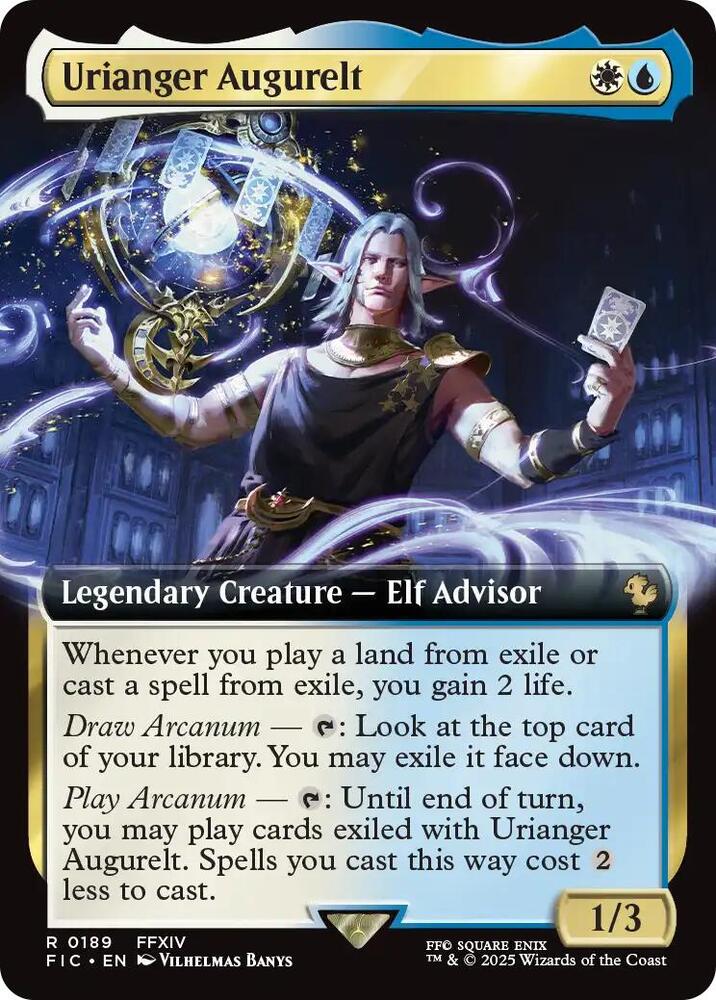 Urianger Augurelt (Extended Art) (189) [Final Fantasy Commander]