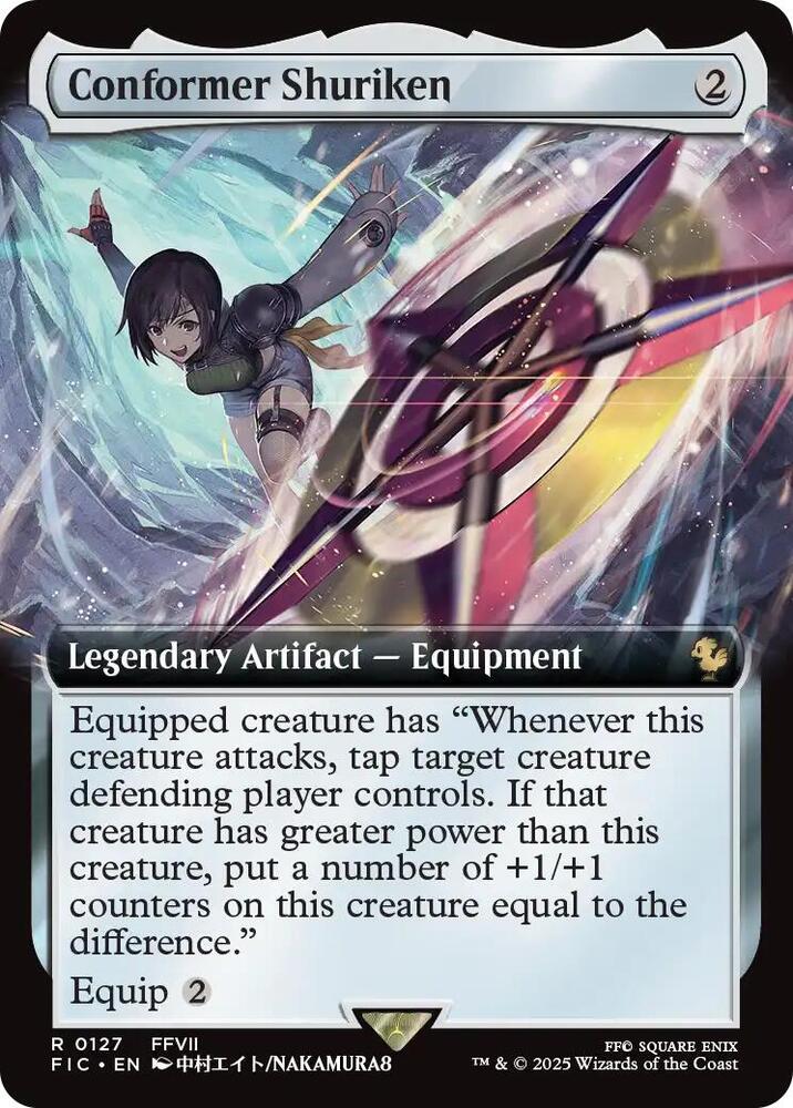 Conformer Shuriken (Extended Art) (127) [Final Fantasy Commander]
