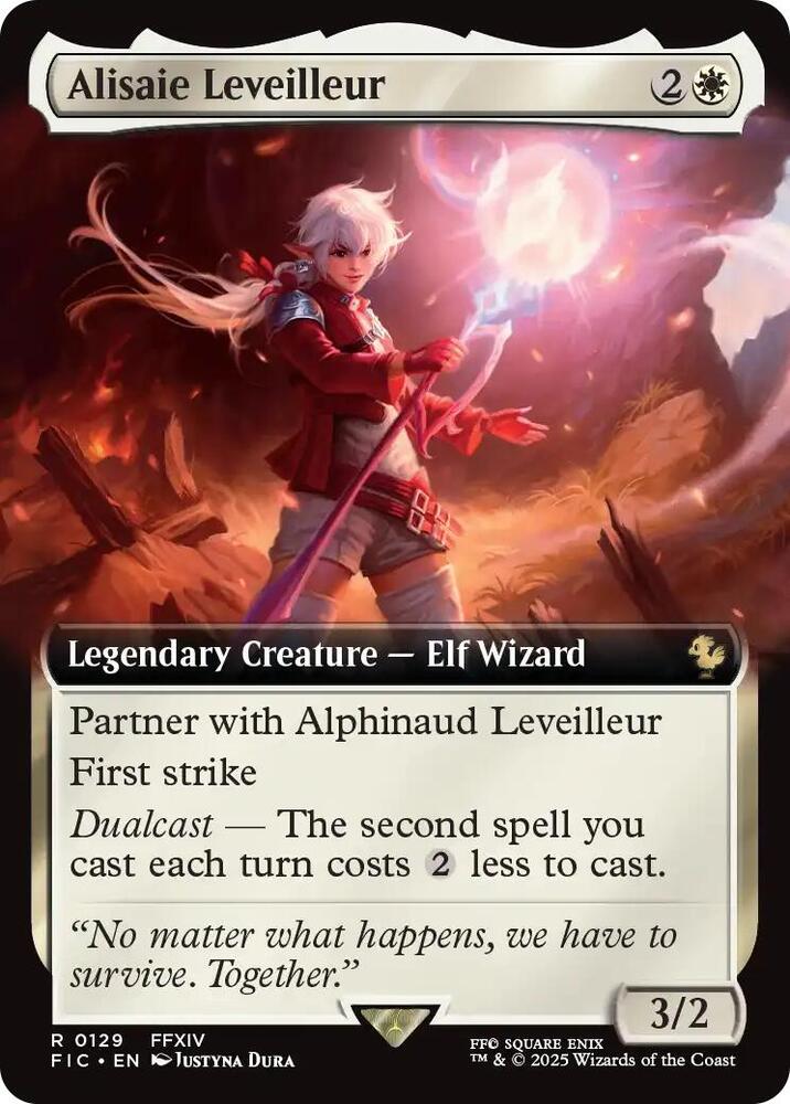 Alisaie Leveilleur (Extended Art) (129) [Final Fantasy Commander]