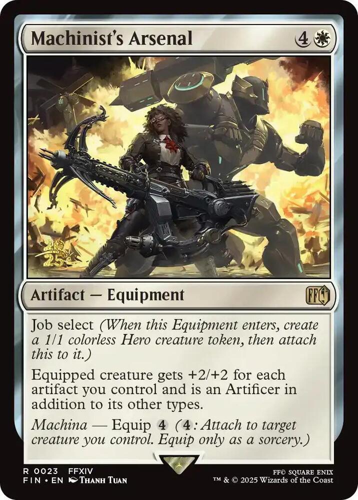 Machinist's Arsenal (23) [Prerelease Cards]