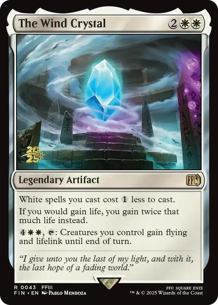 The Wind Crystal (43) [Prerelease Cards]
