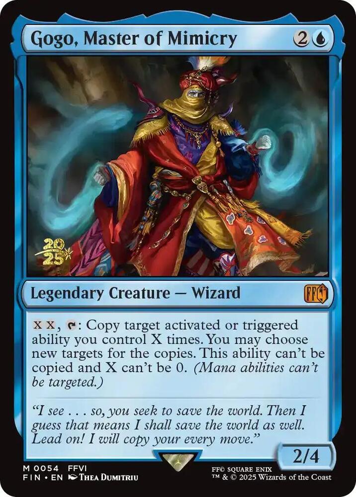 Gogo, Master of Mimicry (54) [Prerelease Cards]