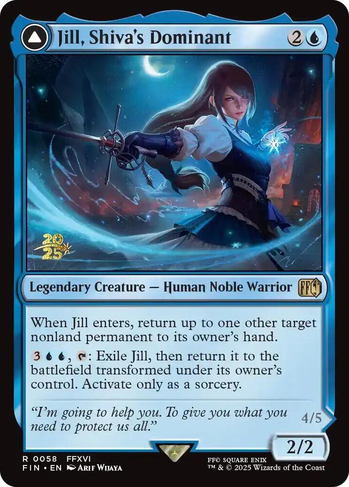 Jill, Shiva's Dominant (58) [Prerelease Cards]