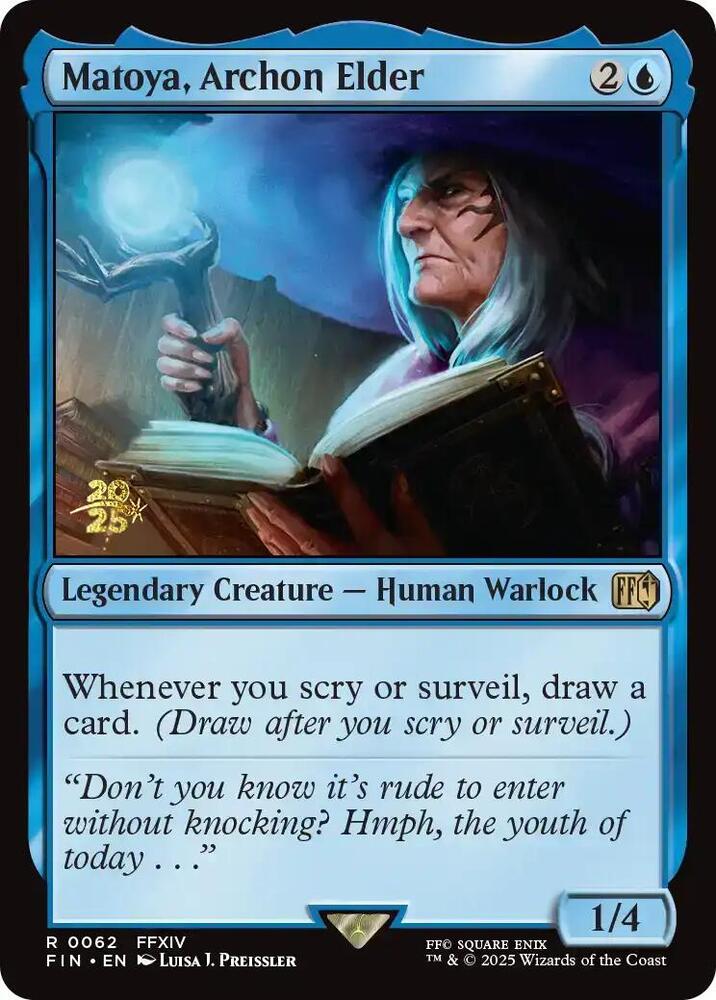 Matoya, Archon Elder (62) [Prerelease Cards]
